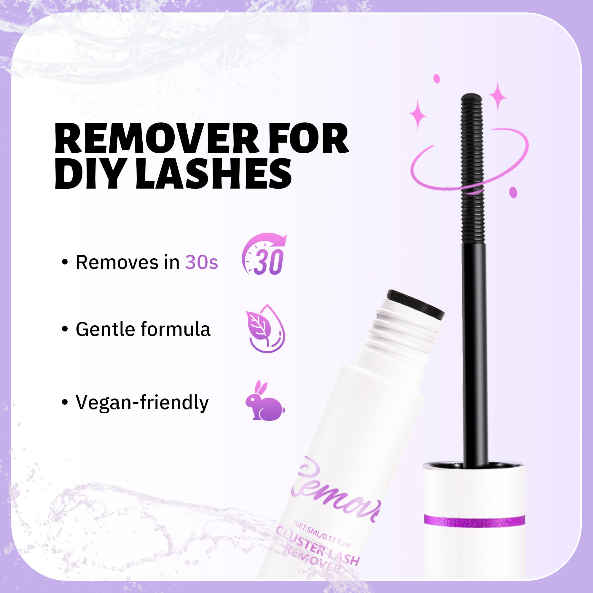 GAQQI Lash Glue & Remover Set - Professional Lash Extensions -4