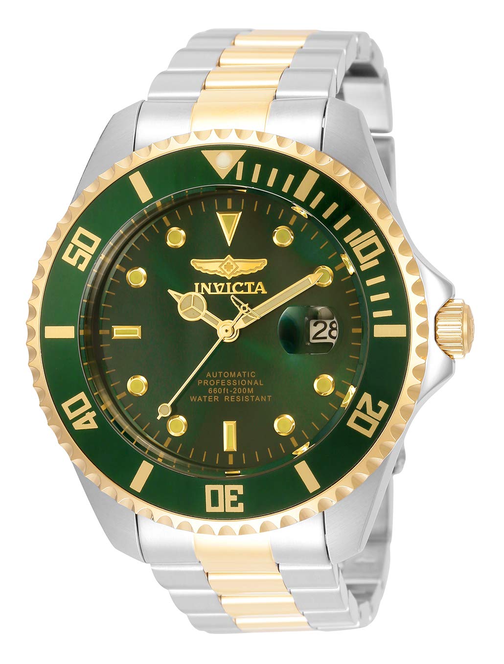 Invicta Watch Stainless Steel Automatic Watch, Two Tone