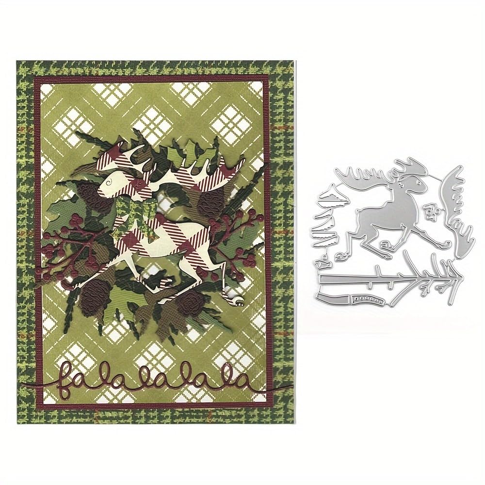 Lapoo Festivals - Troquel de corte de metal para álbumes de recortes, plantillas de corte duraderas para álbumes de recortes, álbumes de fotos, tarjetas de papel decorativas, suministros para hacer