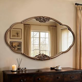 Besdomus Vintage Gold Wall Mirror: 33