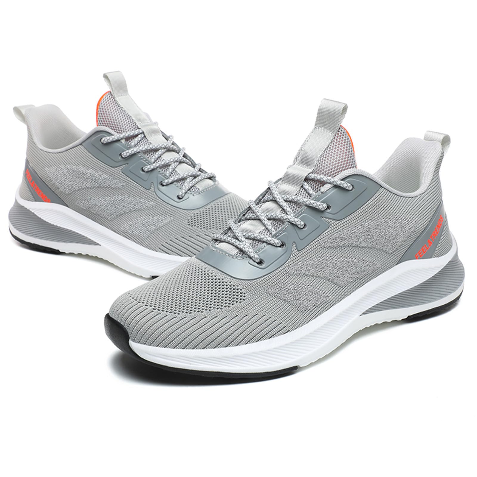 Zapatillas Hombre Casual - Zapatillas Deportivas Hombre diseño Moderno con Multicolor Tejido Transpirable Calzado Casual atlético para Uso Diario