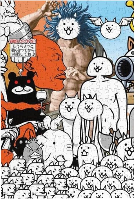 Amazon にゃんこ大戦争 ジグソーパズル 300ピース 木製 大人用 子供用 パズル 家族 ゲーム 子供用 クリスマスプレゼント 誕生日プレゼント 家の壁飾り大人と子供への最高のギフト 26x38cm ジグソーパズル おもちゃ Amazon にゃんこ大戦争 ジグソーパズル 300ピース 木製 大人用 子供用 パズル 家族 ゲーム 子供用 クリスマスプレゼント 誕生日プレゼント 家の壁飾り大人と子供への最高のギフト 26x38cm ジグソーパズル おもちゃ