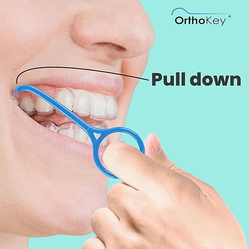 Miniatura 5 de OrthoKey Herramienta de extracción de alineador transparente para dientes  Herramienta de extracción de agarre para soportes y retenedores