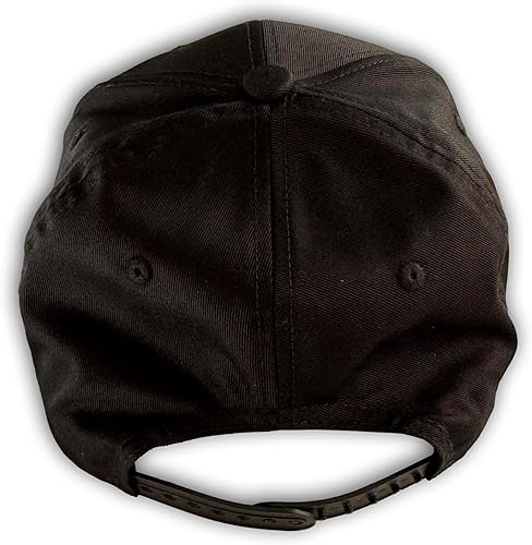 Vista 7 de BTC Universe LLC Jesus Gorra De Béisbol Snapback Estructurada Negro Con Bordado 3D Blanco, Negro