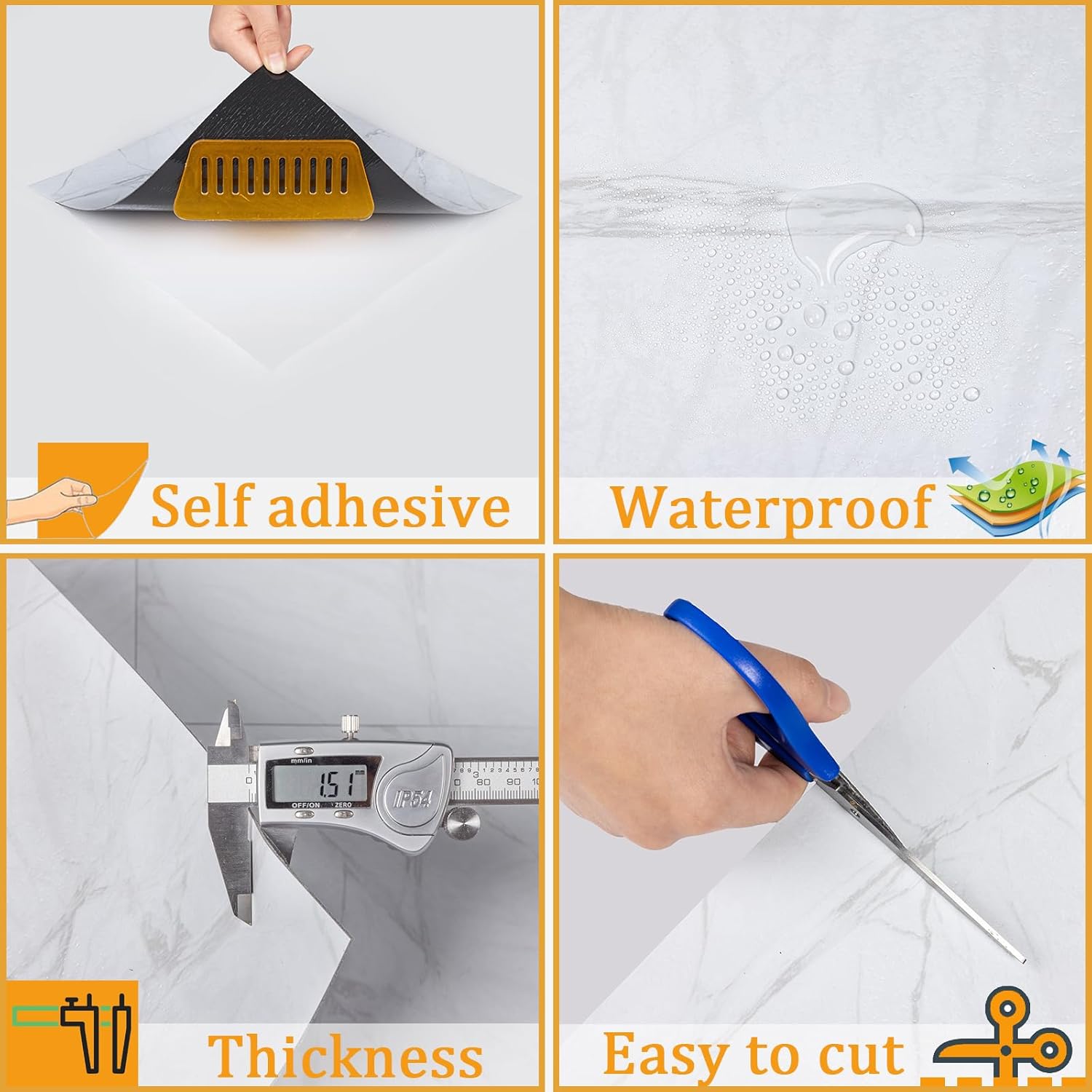 Vinyl padlólapok különböző felületeken