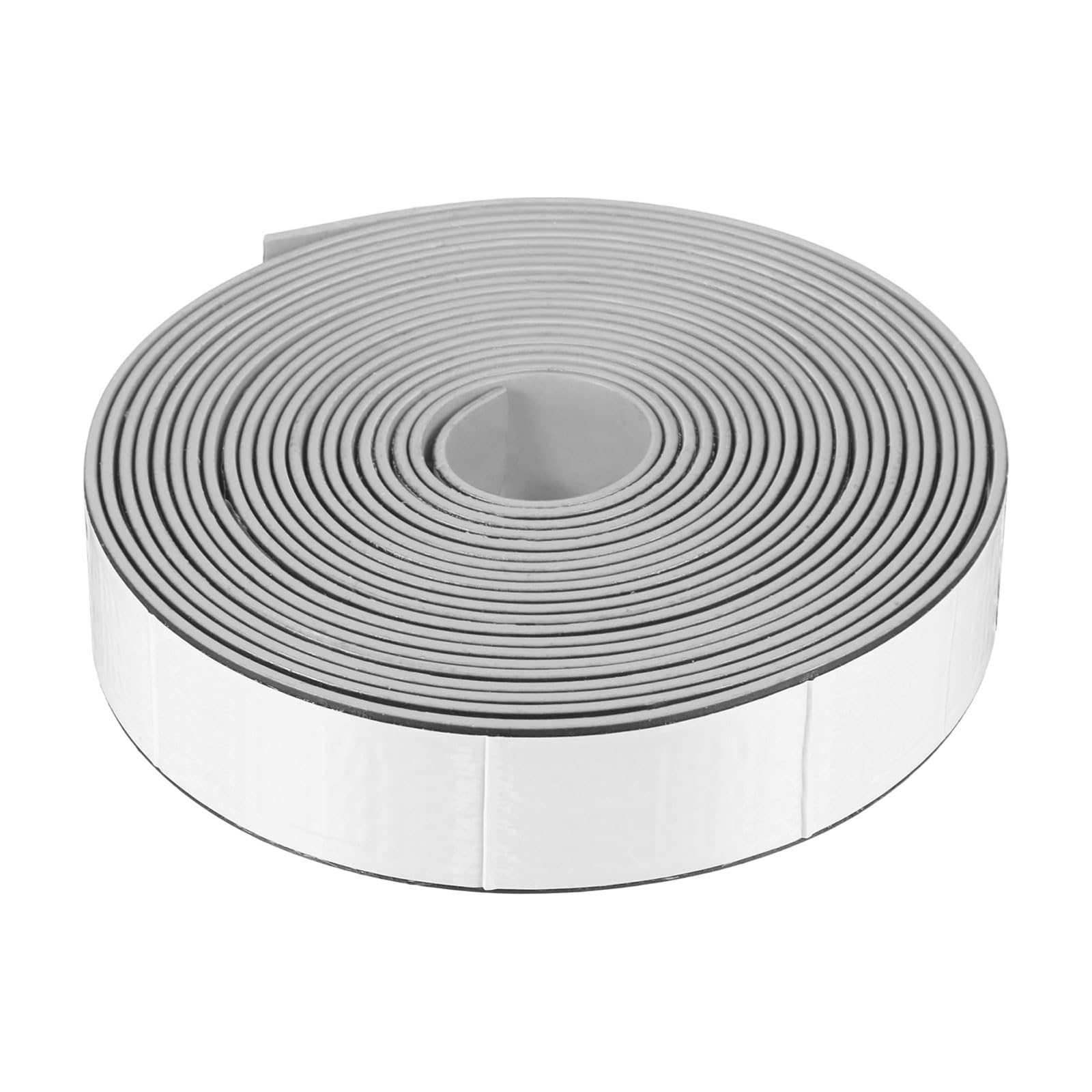 PATIKIL Smoke Fire Seal Strip, 16.4 Feet Expandable Door Seal Tape Self Adhesive Graphite Rubber Composite Material for Fire Rated Windows Steel Doors, 25mm W x 2mm T, Grey