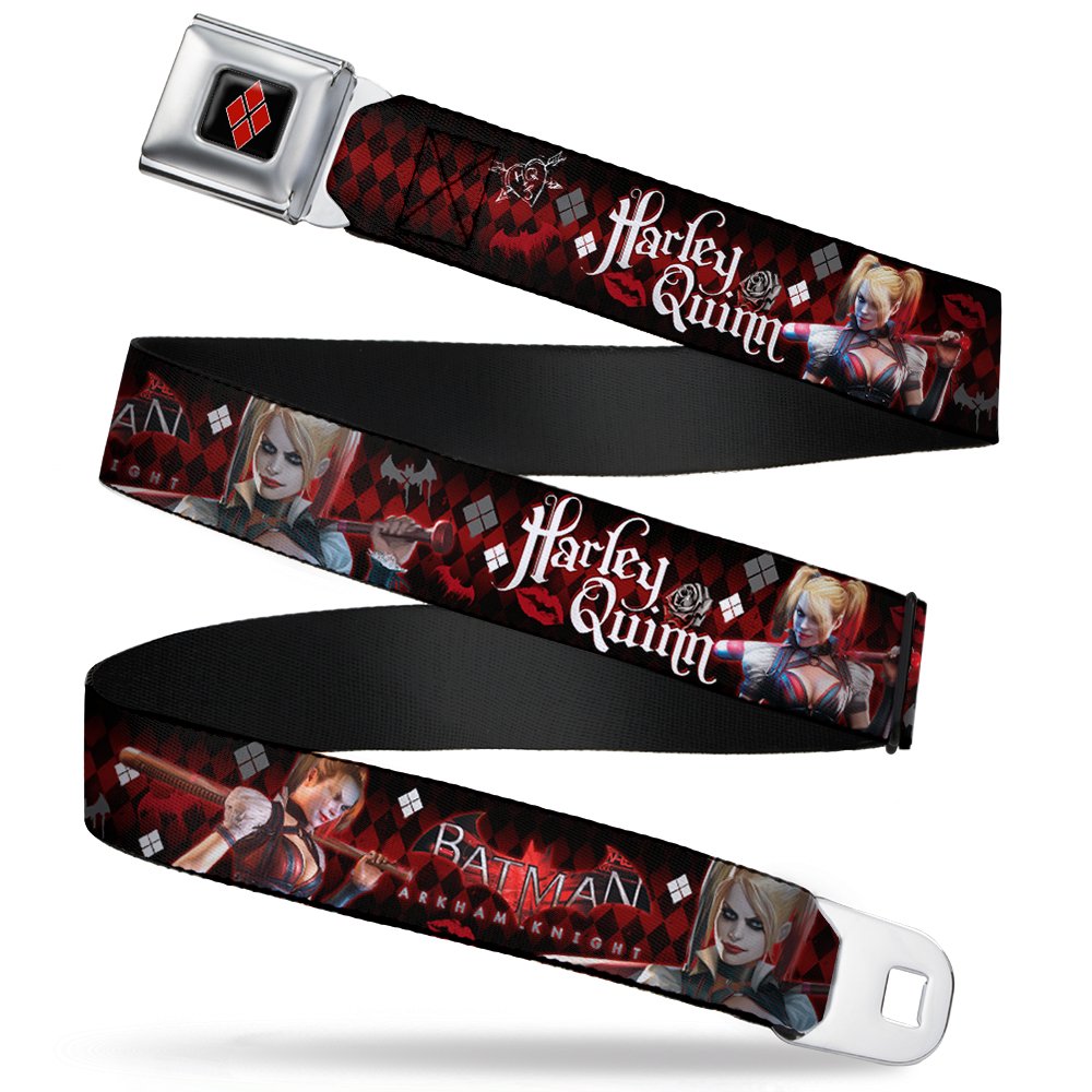 Cinturón Harley Quinn con hebilla de cinturón de seguridad original de Buckle-Down 8