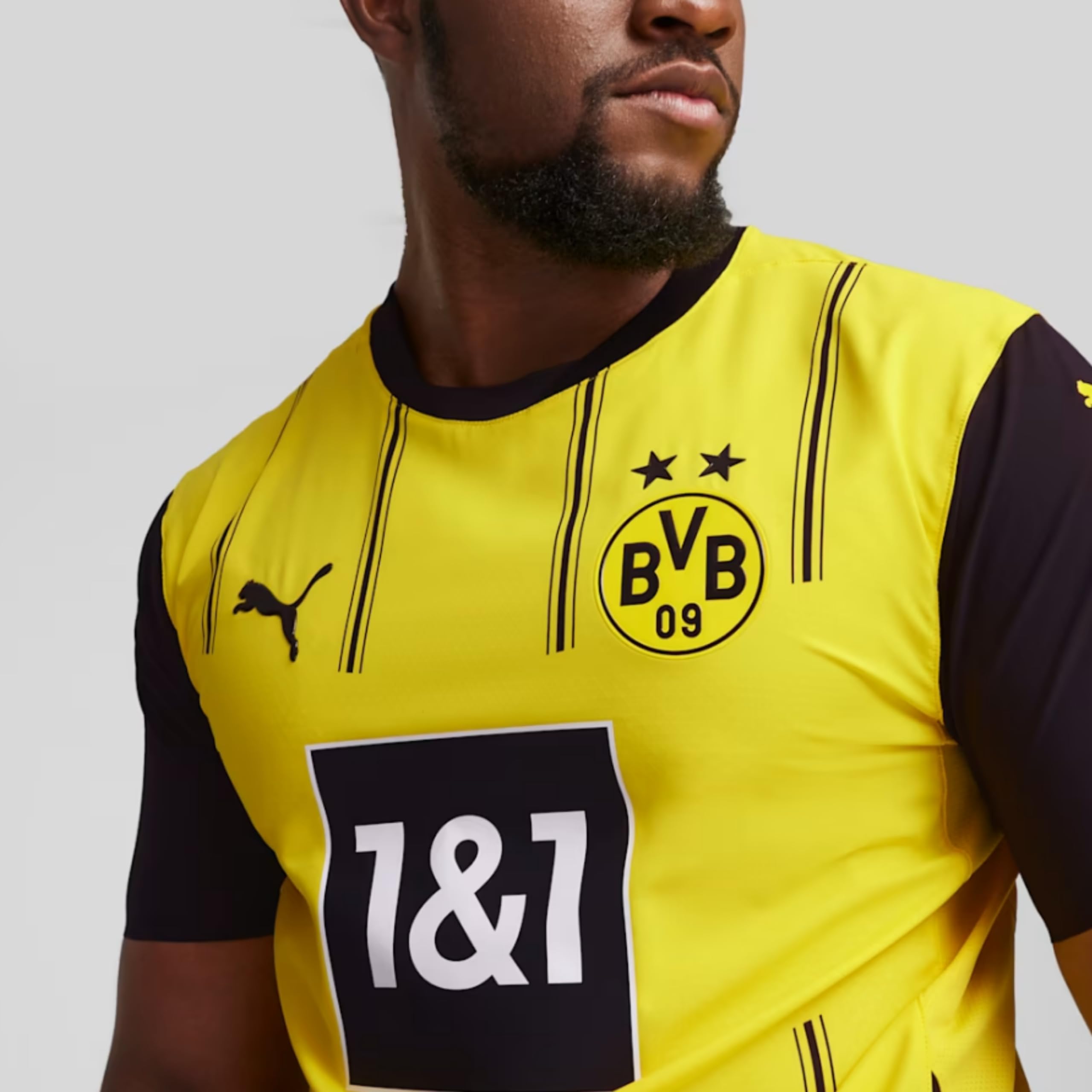 PUMA Original BVB Trikot Herren [Home 24/25] Offizielles Borussia Dortmund Trikot [Spieler oder Personalisiert] Fussball Sportbekleidung Sport Tshirts Herren Fußball Shirt Männer