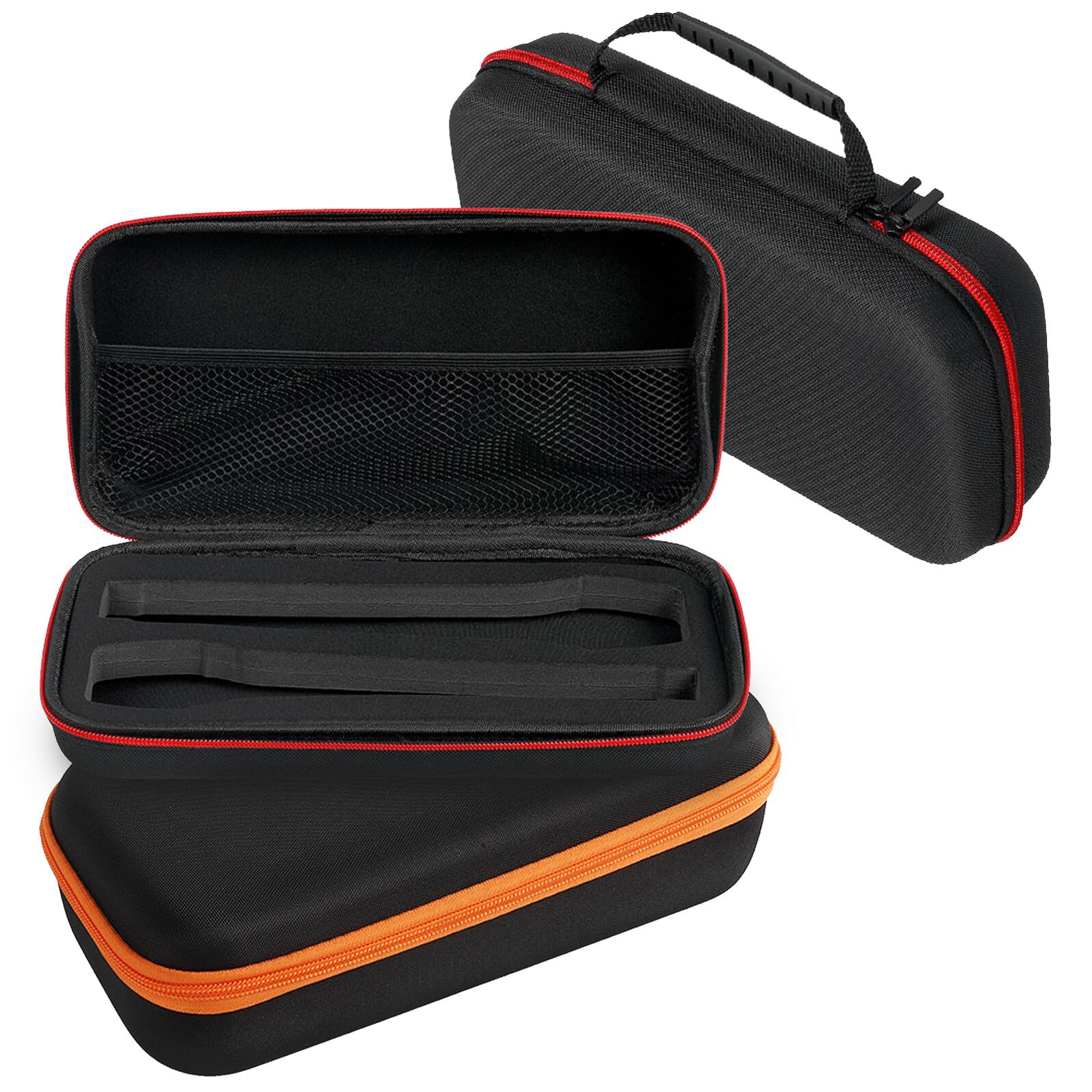 Estuche Portátil para Micrófono Inalámbrico de 3 Piezas con Protección Anticollision y Compartimentos Múltiples de Eva para Ktv y Transmisión