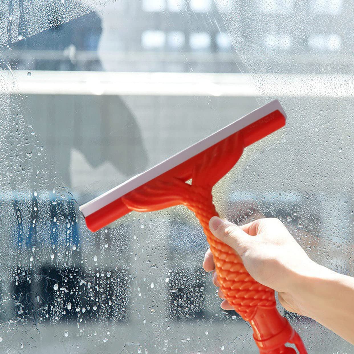 Oblivion Kitchen Squeegee Wiper, Non-Slip Hand-Held Multi-Purpose Plastic Wiper for Cleaning Window Glass, Tiles, Kitchen Table Platform, Car Auto Windshield (Multicolor) (B09WYXLG4R) Amazon Price History, Amazon Price Tracker