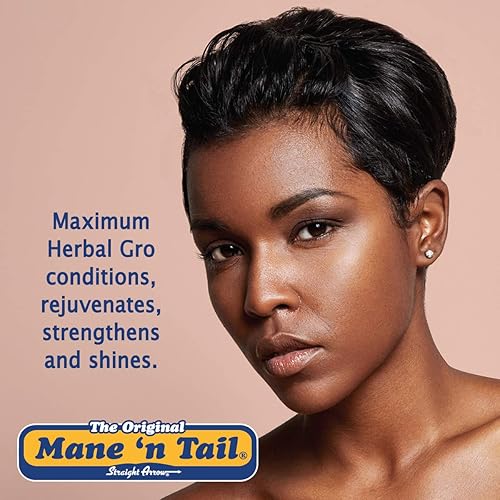 Miniatura 3 de Mane 'n Tail Herbal Gro Acondicionador Natural para Cabello y Piel Sintética Pomada 5.5 onzas