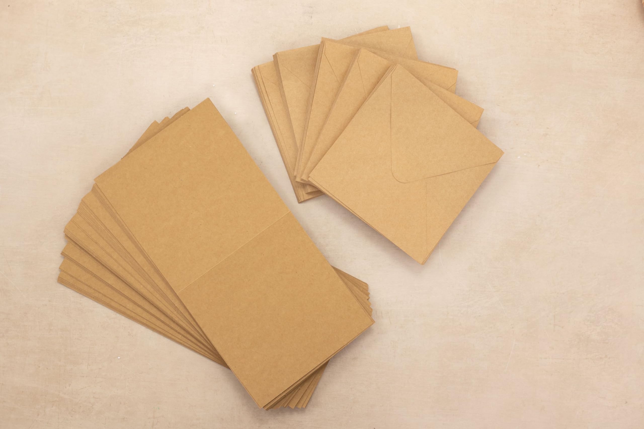 48 Biglietti Per Certificati Regalo In Carta Kraft Con 48 Buste, Formato 3,5x7 Pollici, Per Saloni, Ristoranti, Spa, Compleanni E Natale