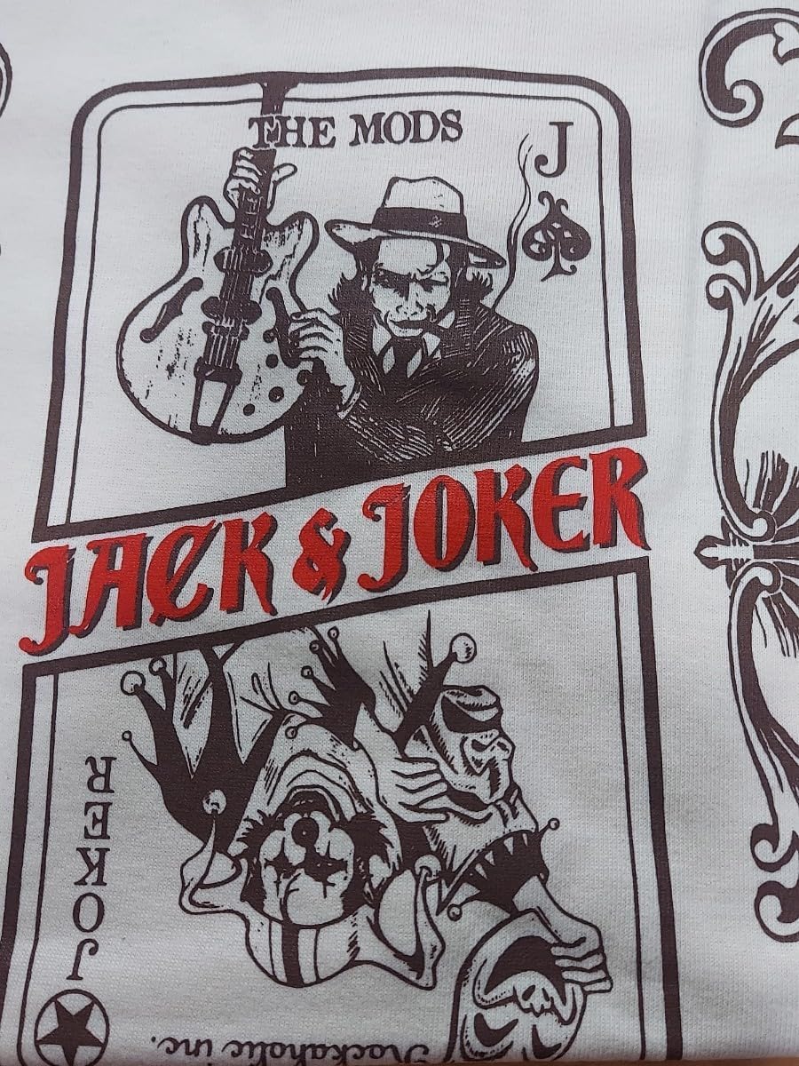 Amazon.co.jp: THE MODS Tシャツ Lサイズ JACK&JOKER ROCKAHOLIC 廃盤