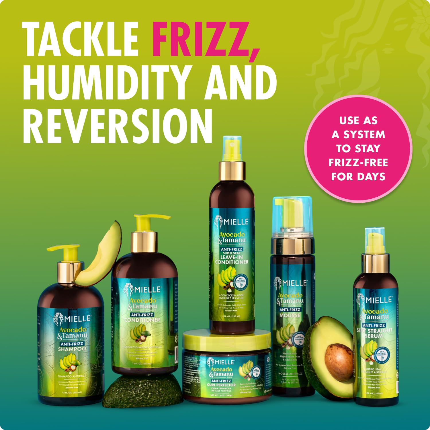 Amazon.com : Mielle Organics Avocado & Tamanu Hair Leave In