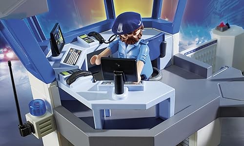 Miniatura 2 de Playmobil 6872 Centro de Comando Policial con Prisión