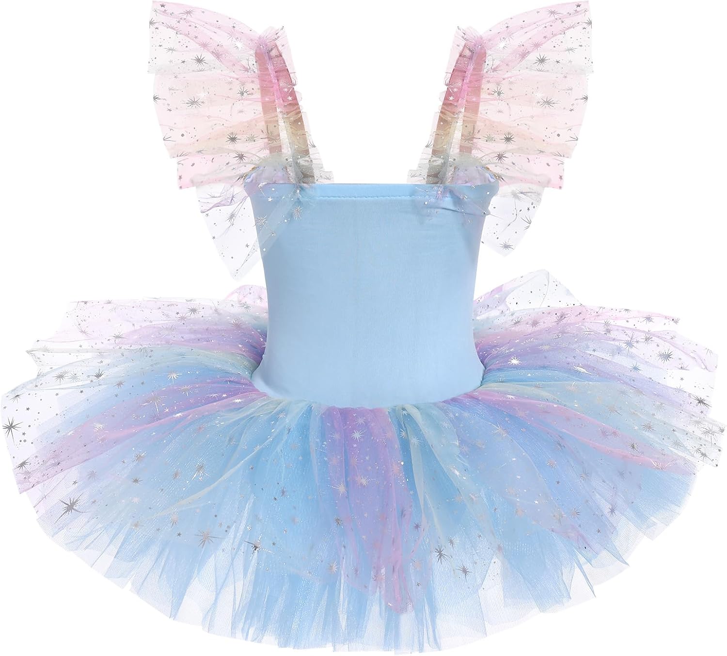 ODASDO Girls Ballet Leotard Dress Puffy Tutu Tulle Princess Dresses Kids Ballerina Swan Lake Stage Performance Dancewear - Image 4