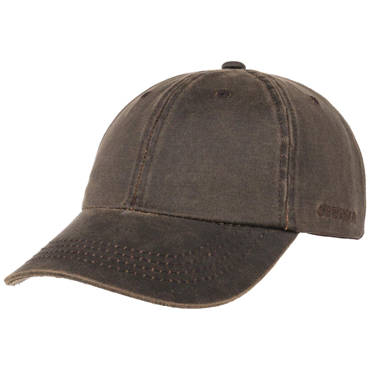 Stetson Statesboro Old Cotton cap Uomo - Cappellino Berretto Baseball Fibbia in Metallo, con Visiera, Visiera Primavera/Estate Estate