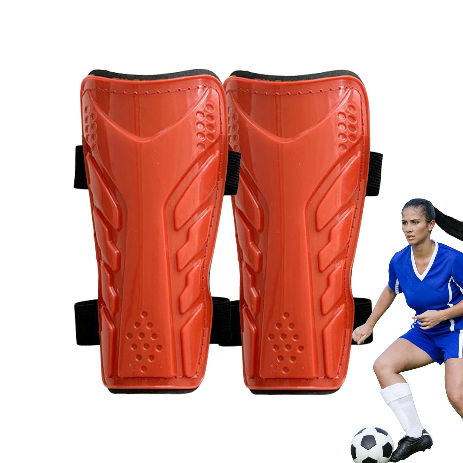 Protection Tibia Football Enfants Protège-Tibias Mini Football Enfants - Léger, Confortable, Ajustable - Garçons Filles Protège Tibias Football Mini