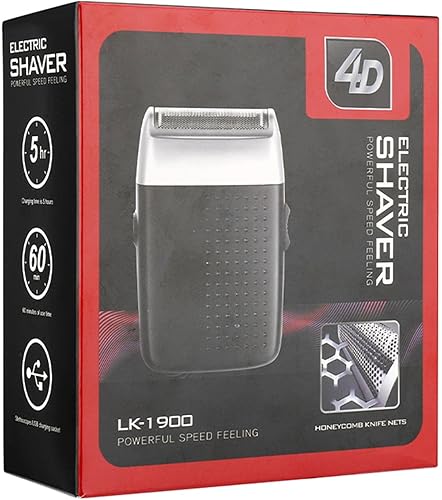 Miniatura 3 de Potente afeitadora recargable para hombres, afeitadora eléctrica para barba, afeitadora eléctrica para barba, para afeitadora eléctrica,