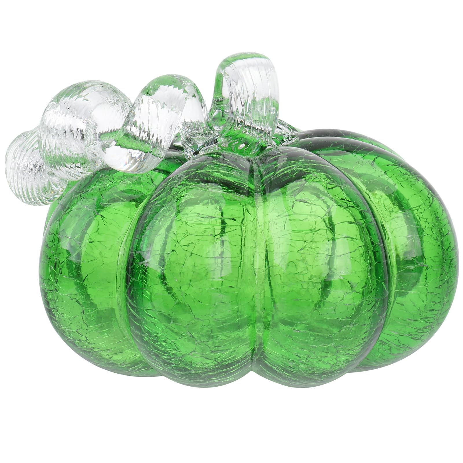 Citrouille en verre verte Housoutil, le cadeau de déco idéal