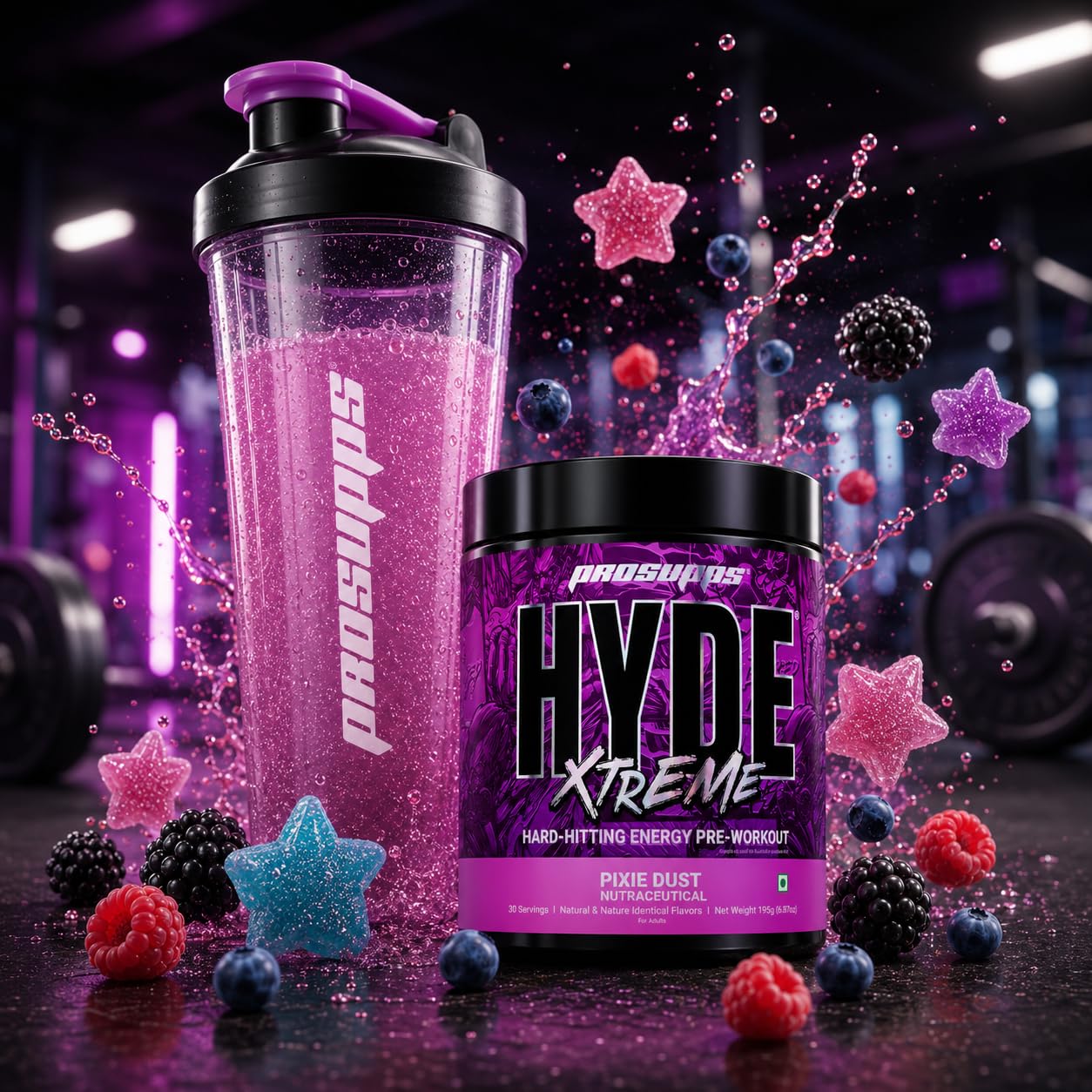 ProSupps Hyde Xtreme Pixie Dust High Stim Pre Workout, 30 Servings — Amazon image 3