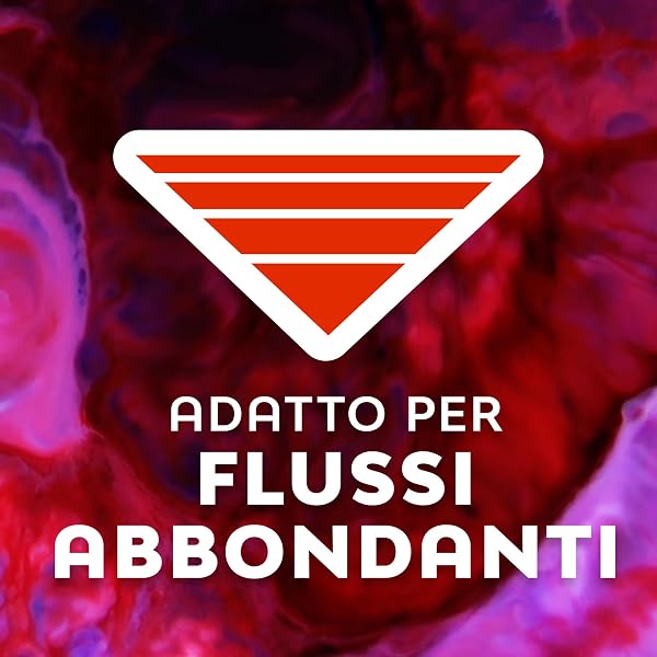 NUVENIA Ultra Notte Ali 60 Assorbenti, 6 Confezioni da 10 Assorbenti, Maxi Scorta per Comfort e Protezione, Flussi molto Abbondanti - 4
