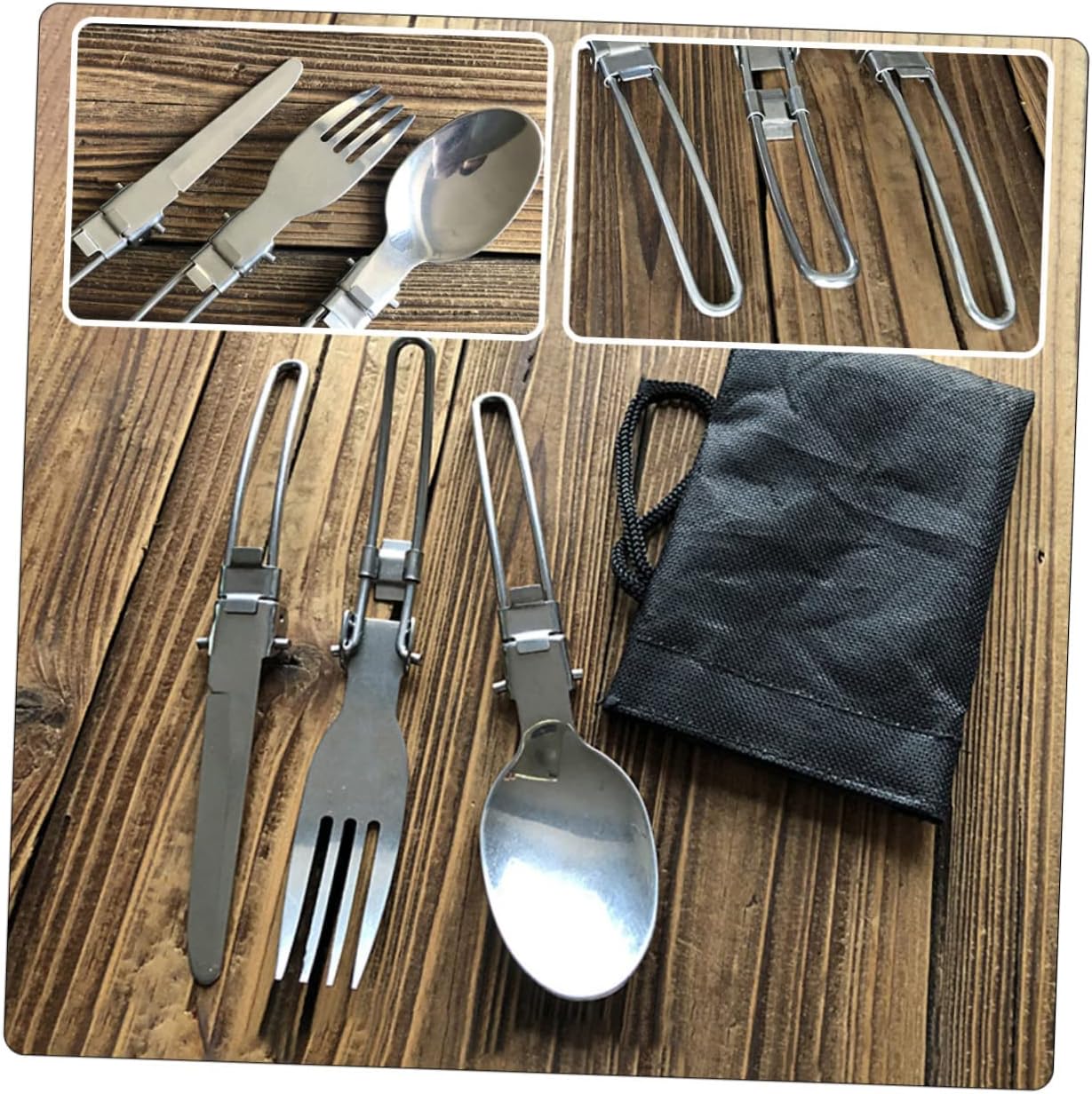 Portable Camping Cooking Pot Set Compact Outdoor Cookware Kit for People Lightweight and Durable for Hiking Picnics and Bbqs Includes of Utensils Orange