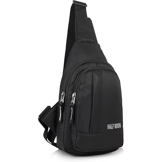 Edge Crossbody Sling Bag Black