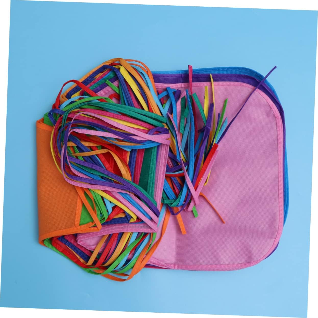 24pcs Boy Girl's Disposable Non-woven Fabric Artist Aprons Boys and Girls Painting Smocks for Art Activities Easy to Clean for Crafts Cooking and Outdoor Fun