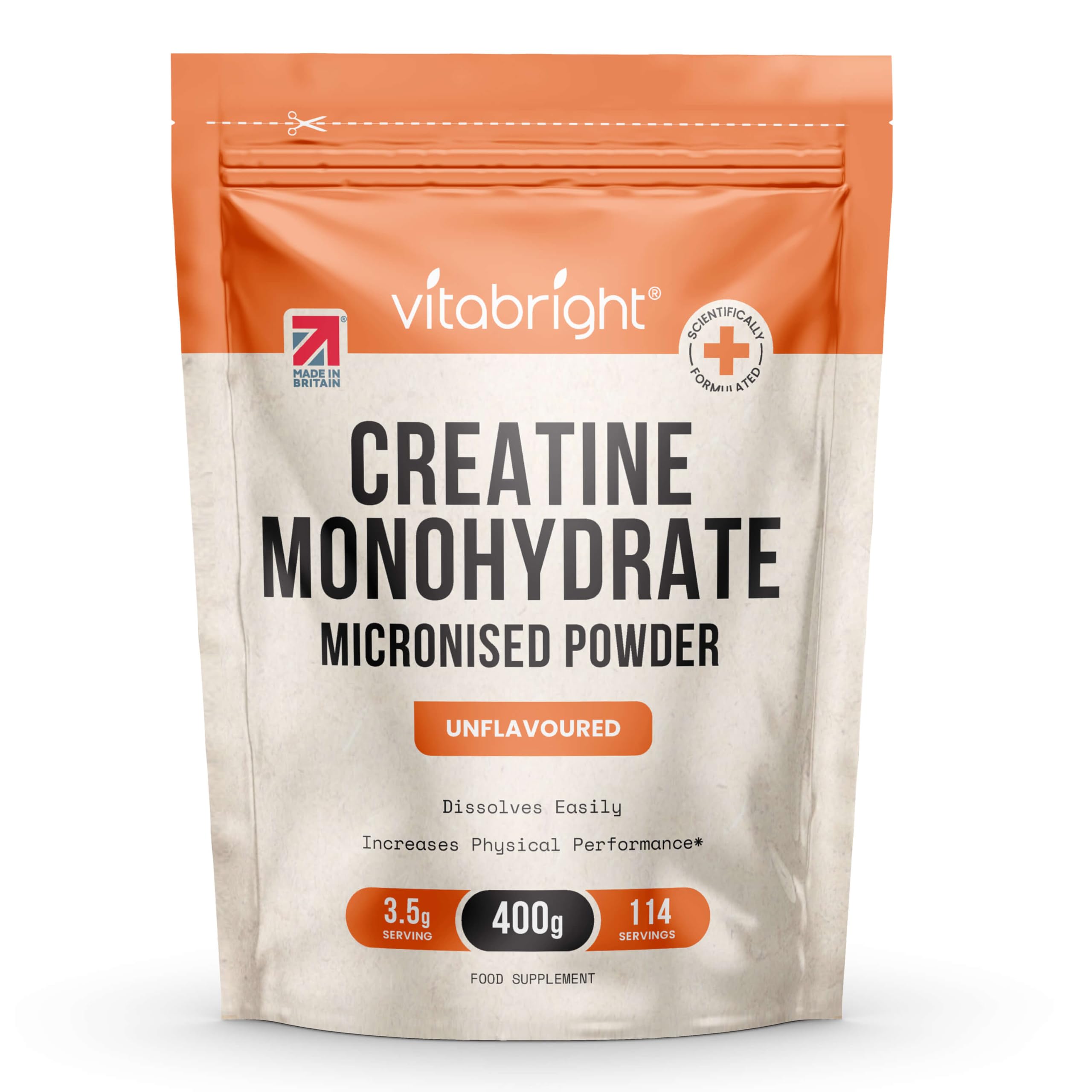 Creatine Monohydrate Powder Micronised | 400g