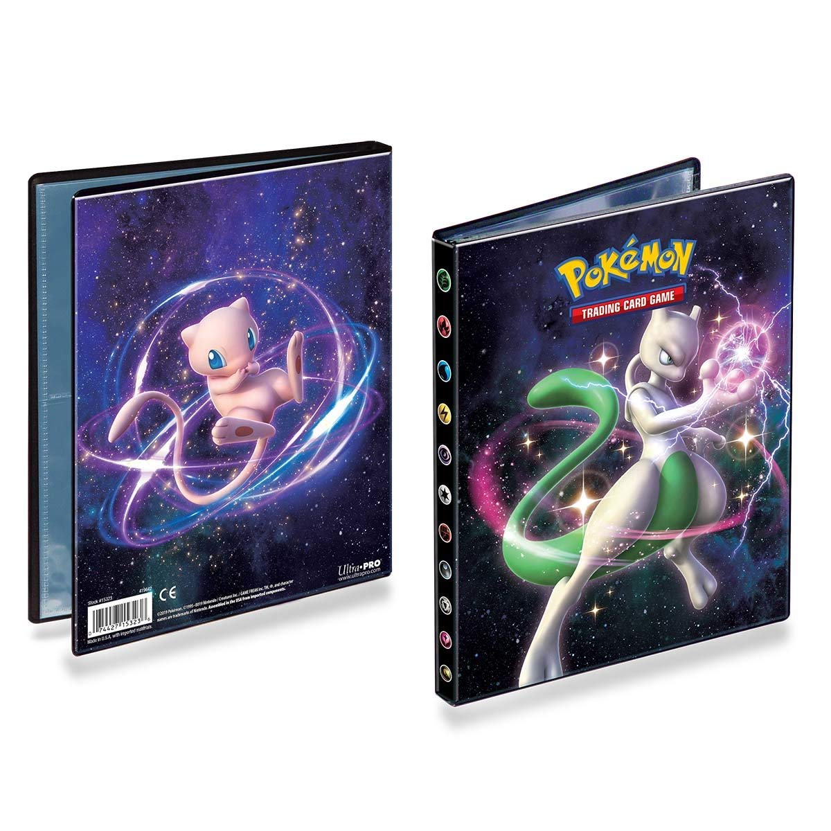 Ultra Pro Pokémon Hidden Fates 2019 4-kieszeniowa portfolio