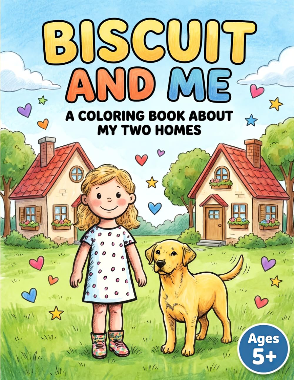 Biscuit and Me: An Activity and Coloring Book for Kids With Two Homes — A Gentle Guide Through Divorce, Separation, and Big Feelings (Ages 5+