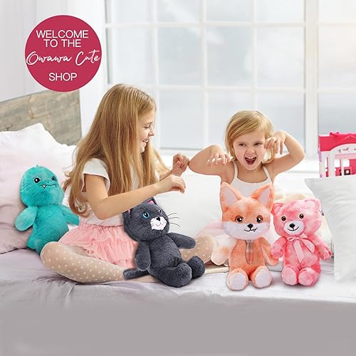 Miniatura 7 de Juguete de peluche de la serie Owawa de 14 pulgadas, regalos de prechoo suaves y esponjosos para niños. Selección de animales de peluche y juguetes