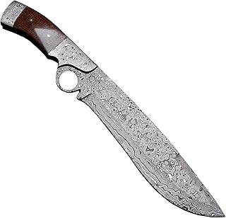 PAL 2000 KNIVES DAM-1094 Hand Forged Handmade Damascus Steel Hunting Knife With Sheath - PAL 2000 KNIVES