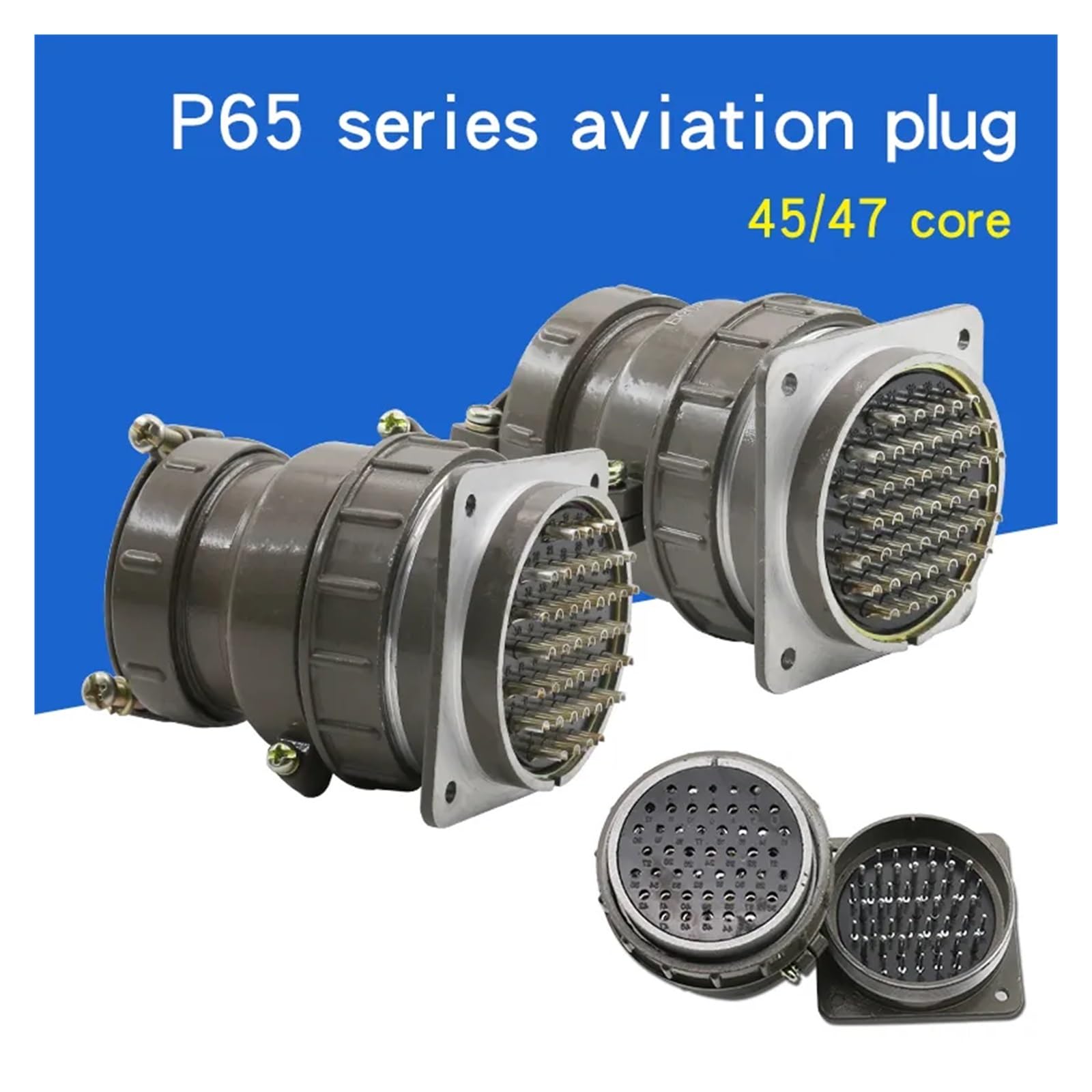 Connettore Circolare Spina e Presa Serie P60 per Aviazione