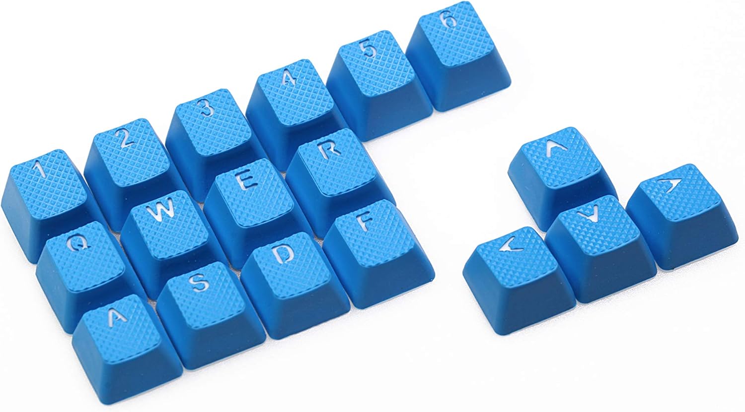 KPREPUBLIC Rubber Gaming Keycaps - Doubleshot Shine-Through Set For Cherry MX Keyboards