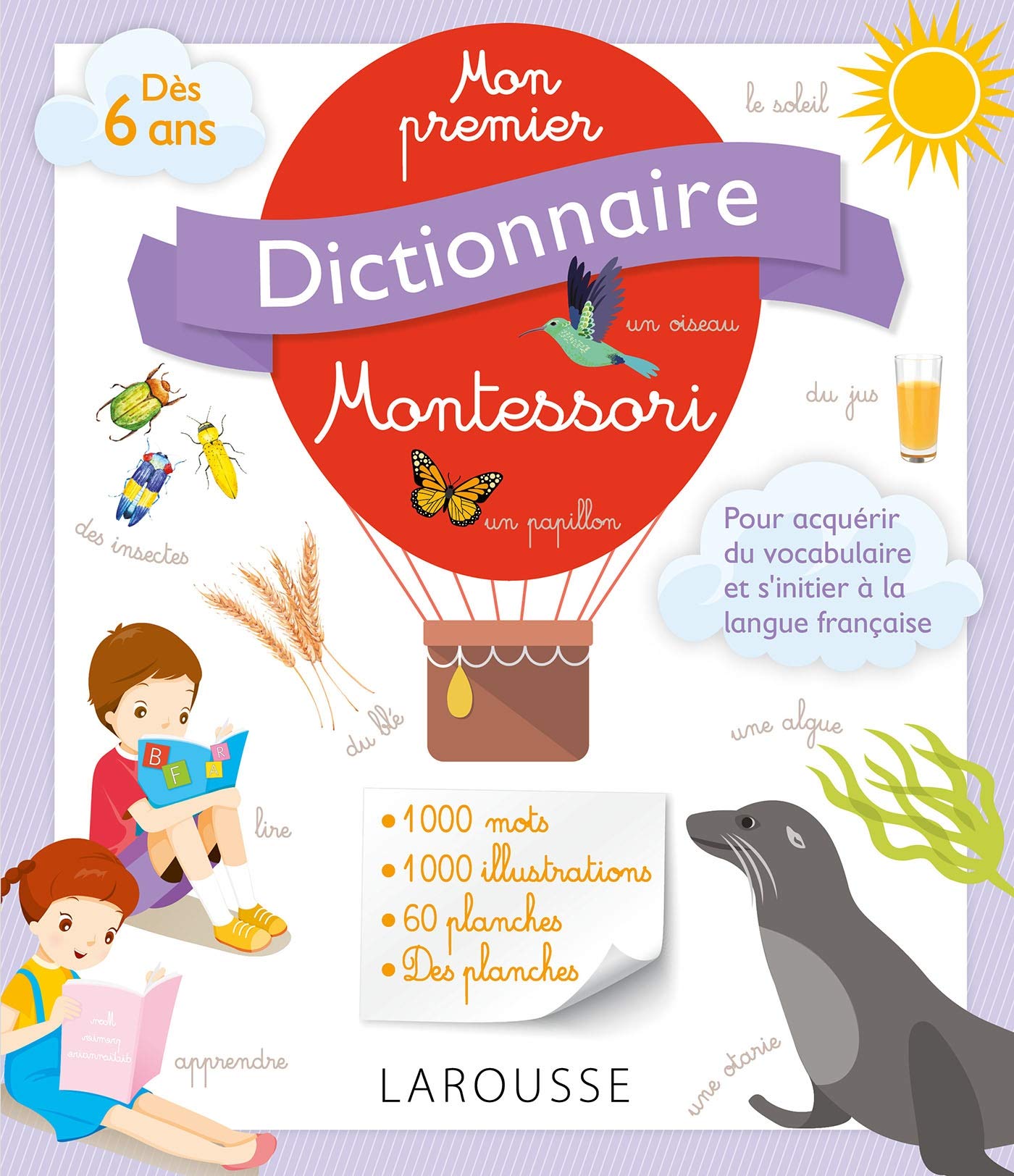 Larousse Dictionnaire Mon premier dictionnaire Montessori