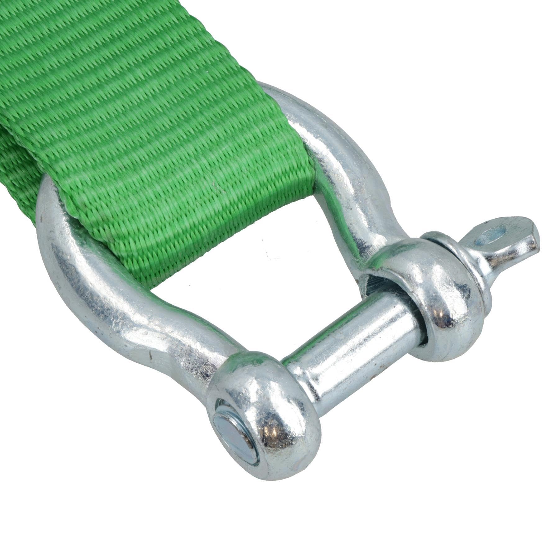 AB Tools Sznurki holowników/przejęcie drogi z dwoma manillami 4 m 8 t SM009