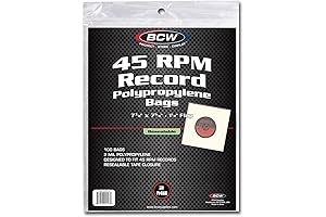 BCW 45 Vinyl Record Bags: Protect Your Precious Platters