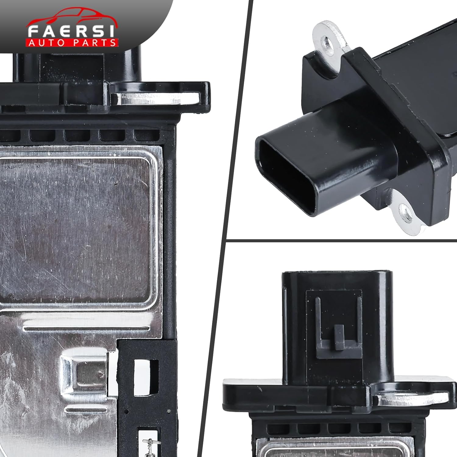FAERSI Mass Air Flow Sensor Meter MAF Compatible with F-150 2010-2018, F-250 Super Duty 2011-2018, F-350 Super Duty:2011-2018, F-450 Super Duty 2011-2015, Replace#BR31-12B579-AA/BR3Z-12B579-A