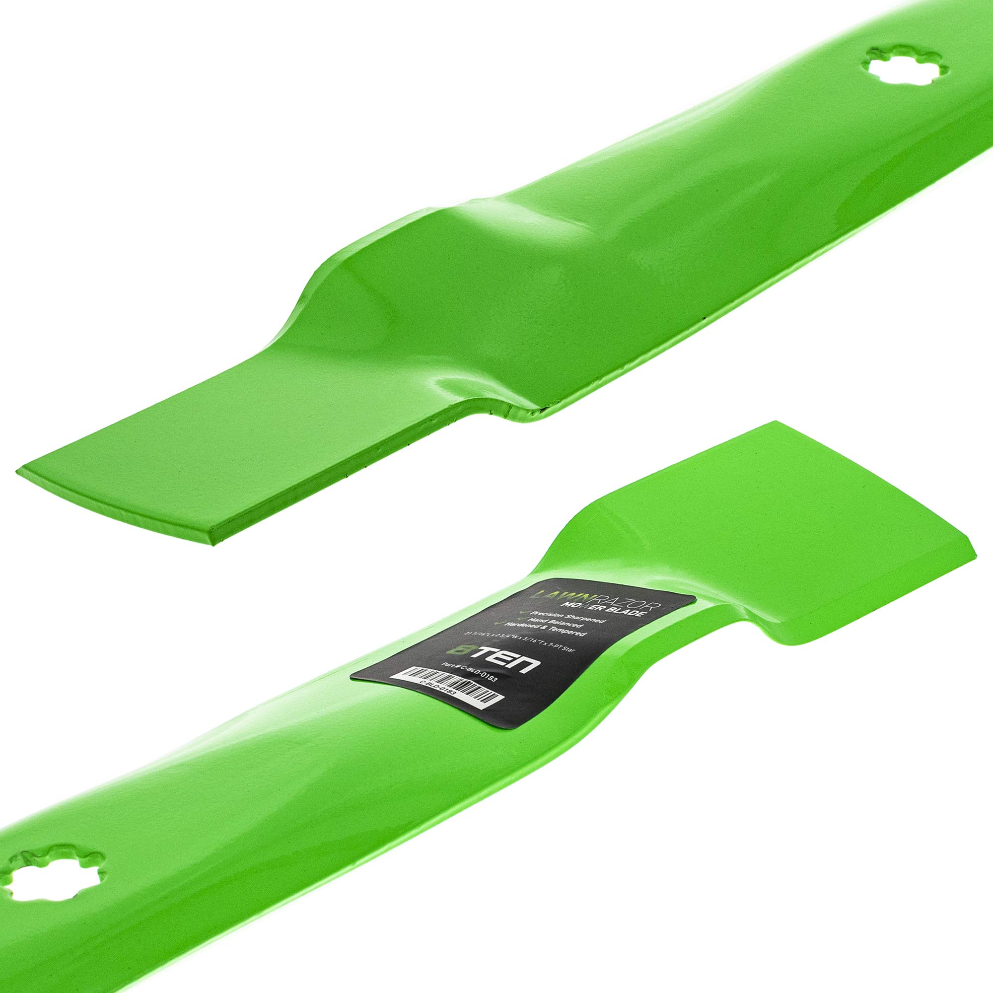 8TEN Kit de lame mulching pour John Deere 42" Deck 115 125 135 LA 100 105 110 120 125 135 X106 X110 X120 D110