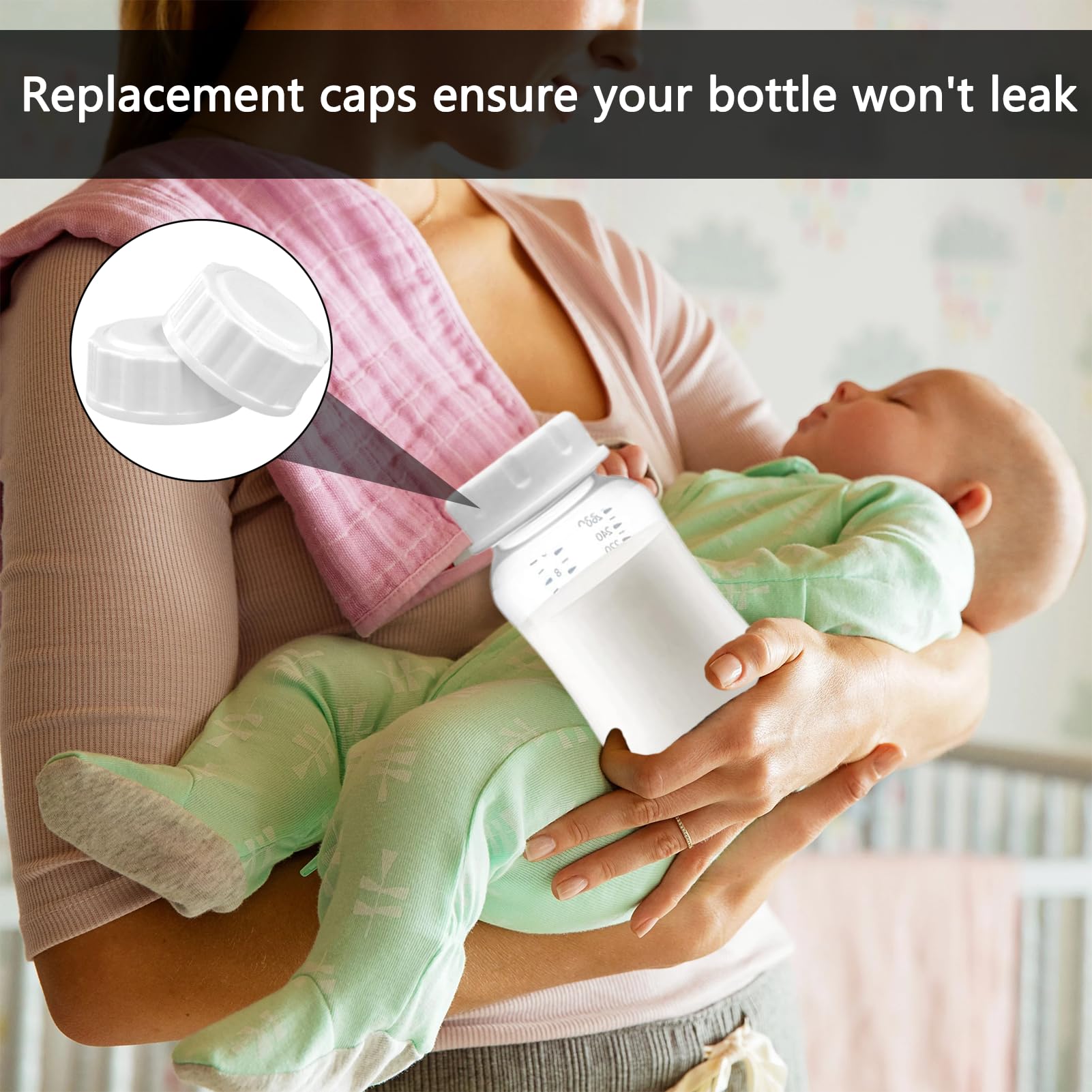 6 chiusure per bottiglie da viaggio, per bottiglie di vetro Philips Avent, bottiglie di vetro Avent, bottiglie di vetro Avent, bottiglie Avent