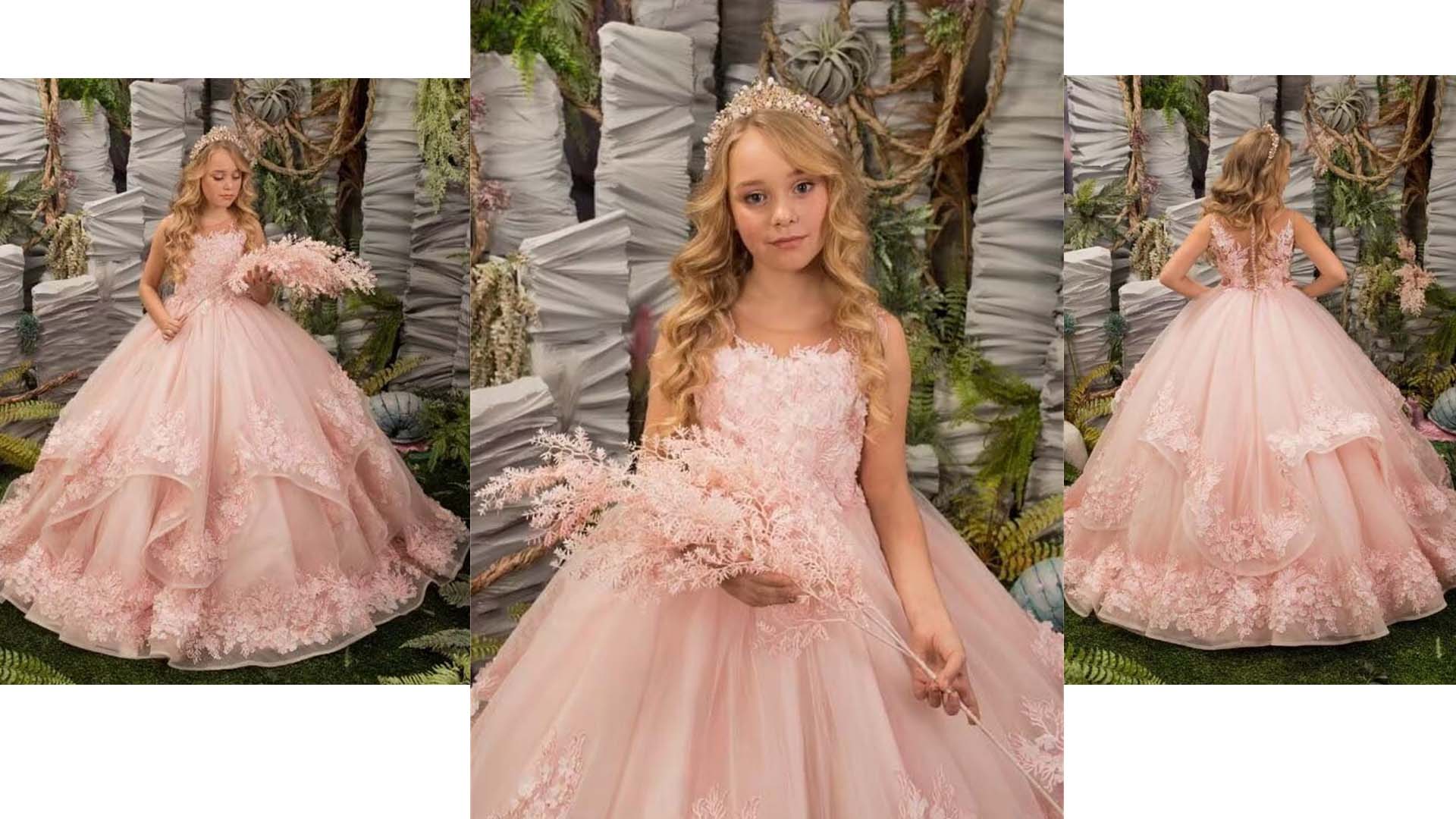 prom dresses dresses online Satin A-line Scoop Split Prom Dresses with Pockets PL395 main image 1