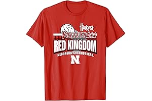 University of Nebraska Cornhuskers Red Kingdom T-Shirt