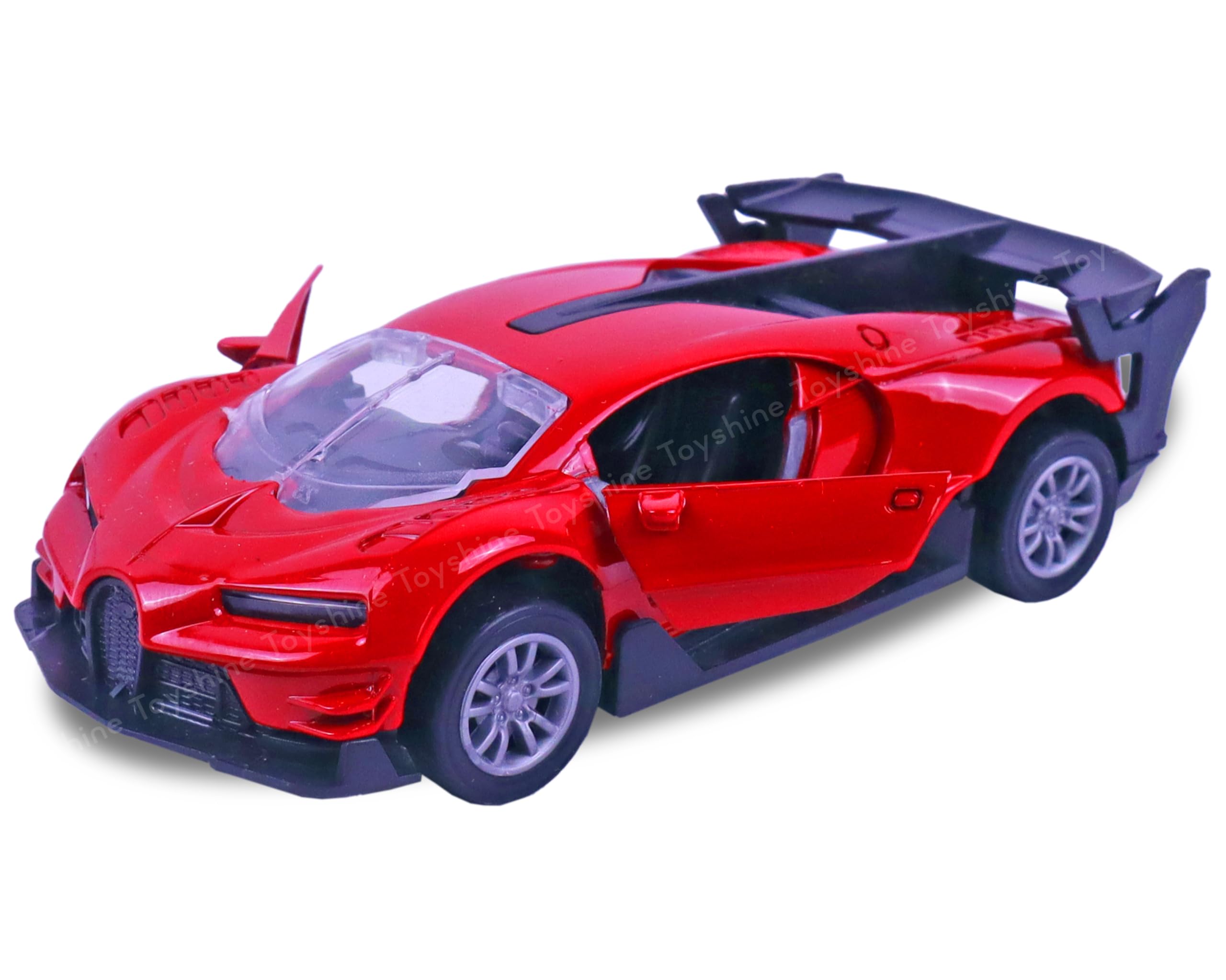 Toyshine 1:32 Scale Die Cast Racing Model Vehicle Toy Car with Pull Back Function Along with Opening Door Feature for Kids Boy Girl 3+, Red (B0DFHBJGBY) Amazon Price History, Amazon Price Tracker