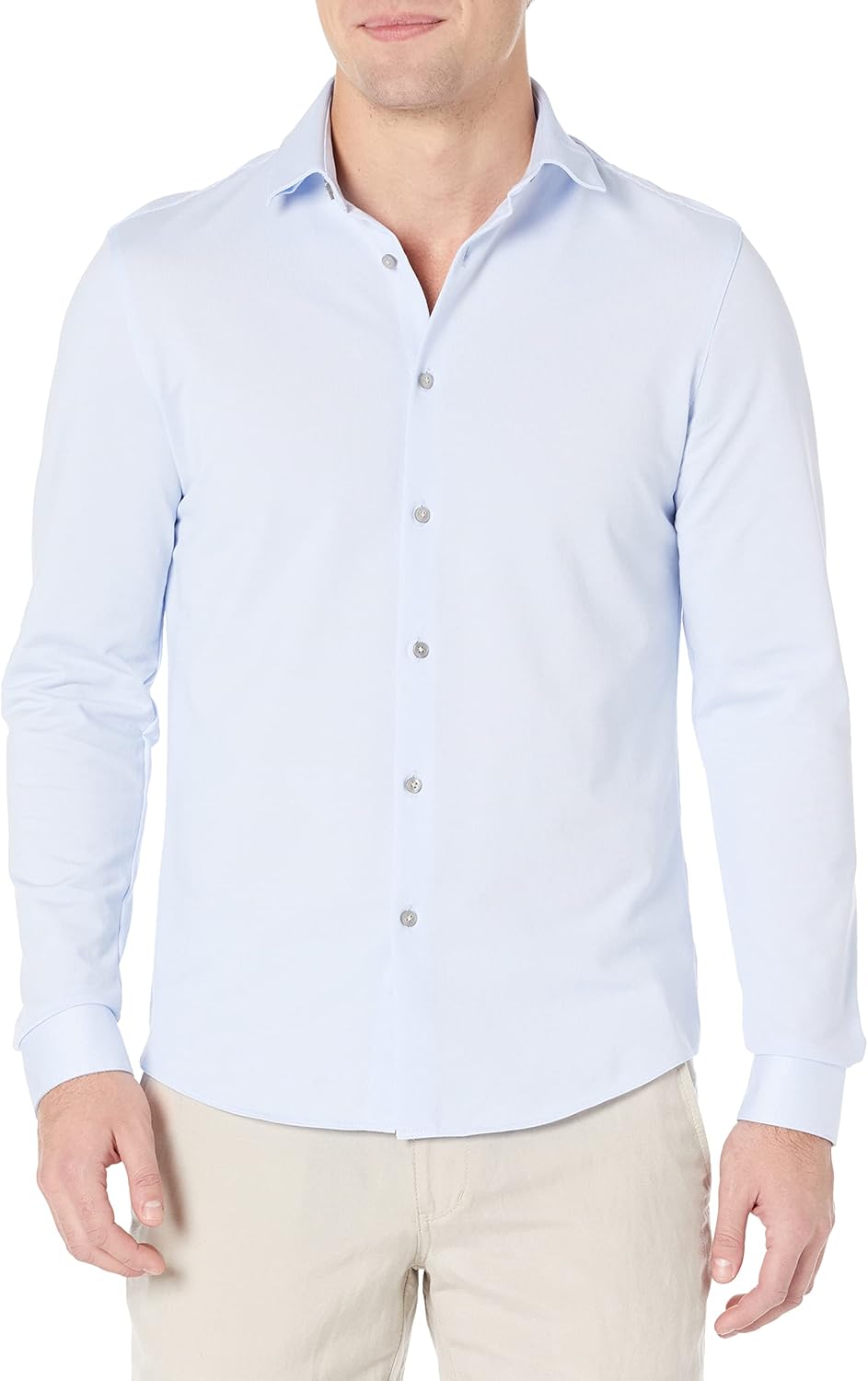 calvin klein extreme slim fit white dress shirt Calvin Klein Performance Slim Fit Dress Shirt