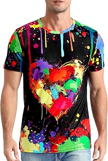 Herren Pride Regenbogen T-Shirts