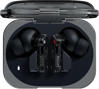 Nothing Ear 3a Noise Cancelling Earbuds, 45dB Hybrid ANC, 12mm Driver with Hi-Res Audio and Bigger Bass, 6 Mics for Clear Calls & Recording, Dual Connect Bluetooth Earphones for Sport, Travel, Work