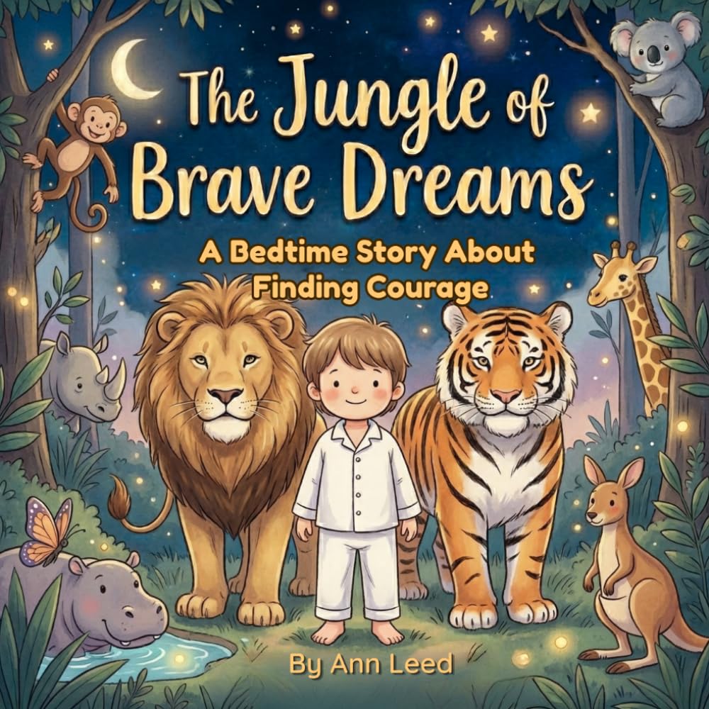 The Jungle of Brave Dreams: A Bedtime Story About Finding Courage (The Heart and Adventure Series)