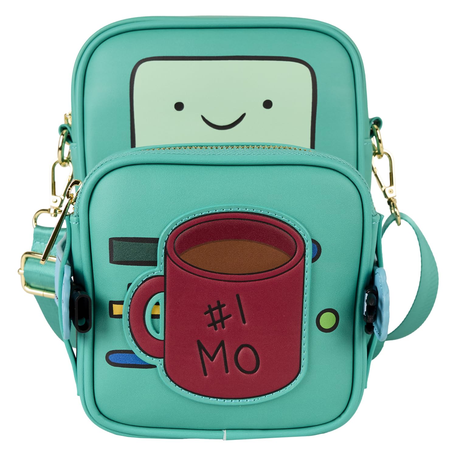 Amazon.com: Loungefly Warner Bros Adventure Time BMO Crossbuddies